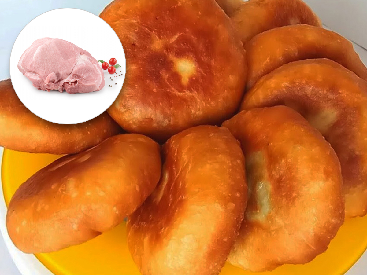 Біляші з м`ясом свинини Фото: Біляші з м`ясом свинини