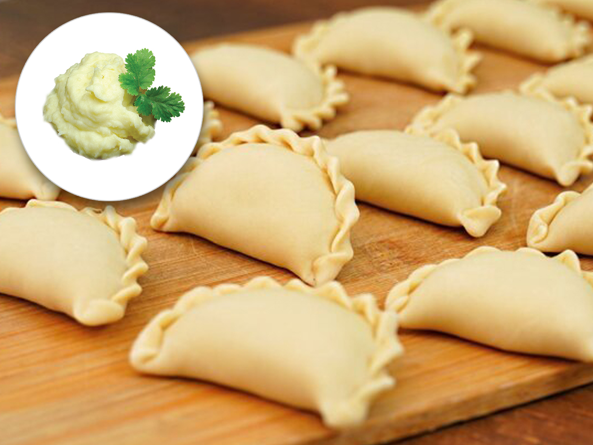 Вареники з картоплею Фото: Вареники з картоплею